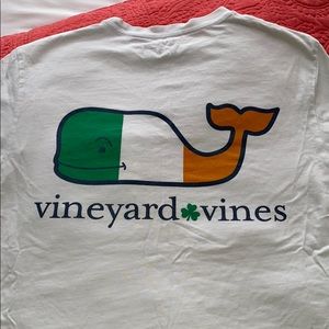 Vineyard vines Irish flag shirt